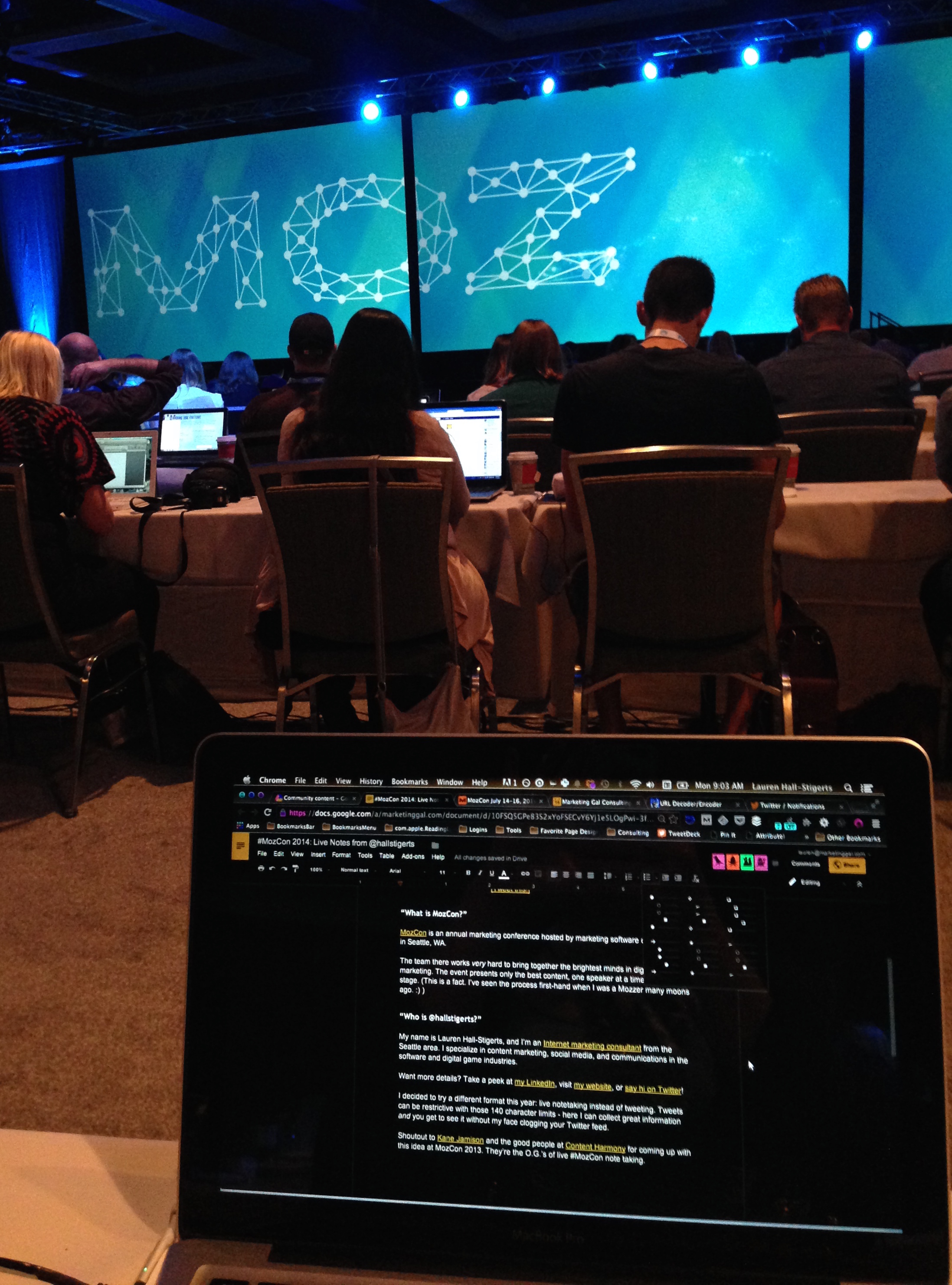 MozCon 2015 Notes